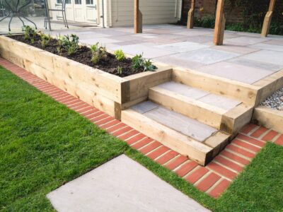 Patio contractors in North Wales