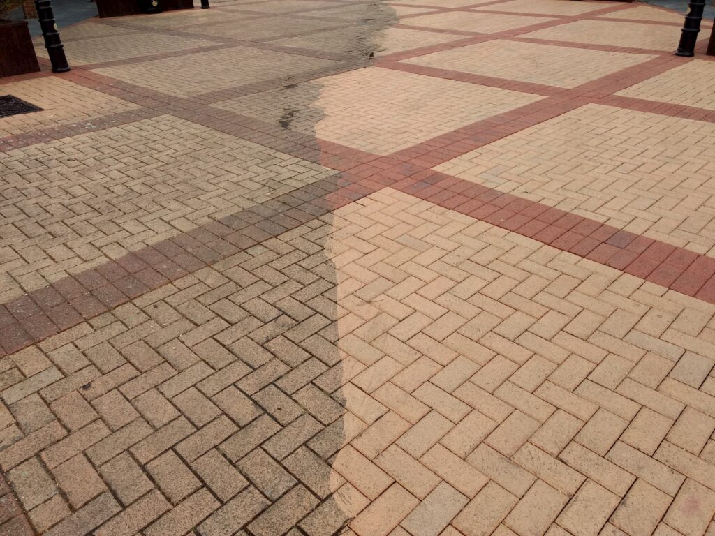 Driveway cleaning North Wales