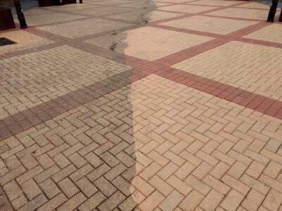 Driveway cleaning North Wales