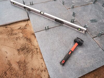 Patio paving repairs North Wales