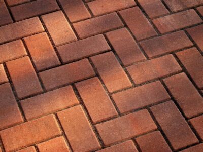 Patterned block paving contractor North Wales