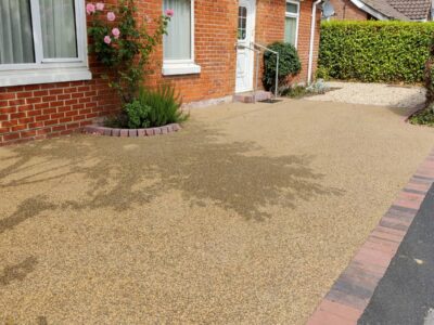 Resin bound driveway surfacing North Wales