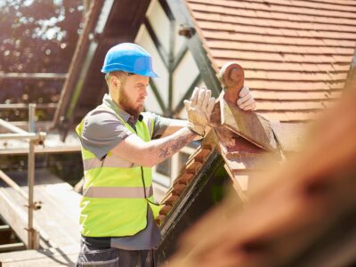 Roof repair contractor North Wales